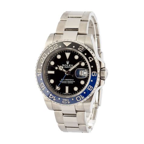 bracelet caoutchouc rolex batman|Rolex Batman 116710.